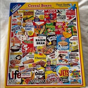White Mountain “Cereal Boxes” 1000 pc Puzzle